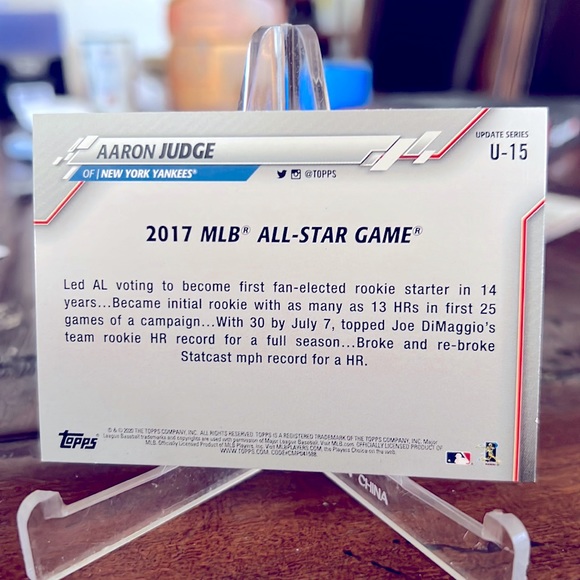 Aaron Judge 2017 All-Star Game! - Picture 2 of 2